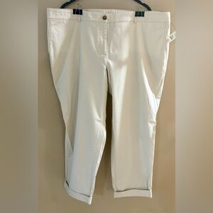Talbots Size 18 WP ‘The Weekend’ Chinos, NWT